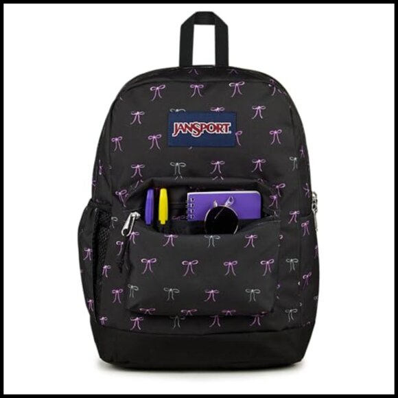 Large Backpack with Laptop Sleeve Water Bottle Pocket Functional Daypack Travel
